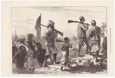 The Finding of Dr. Livingstone: Mr. Stanley and his Retinue in Africa